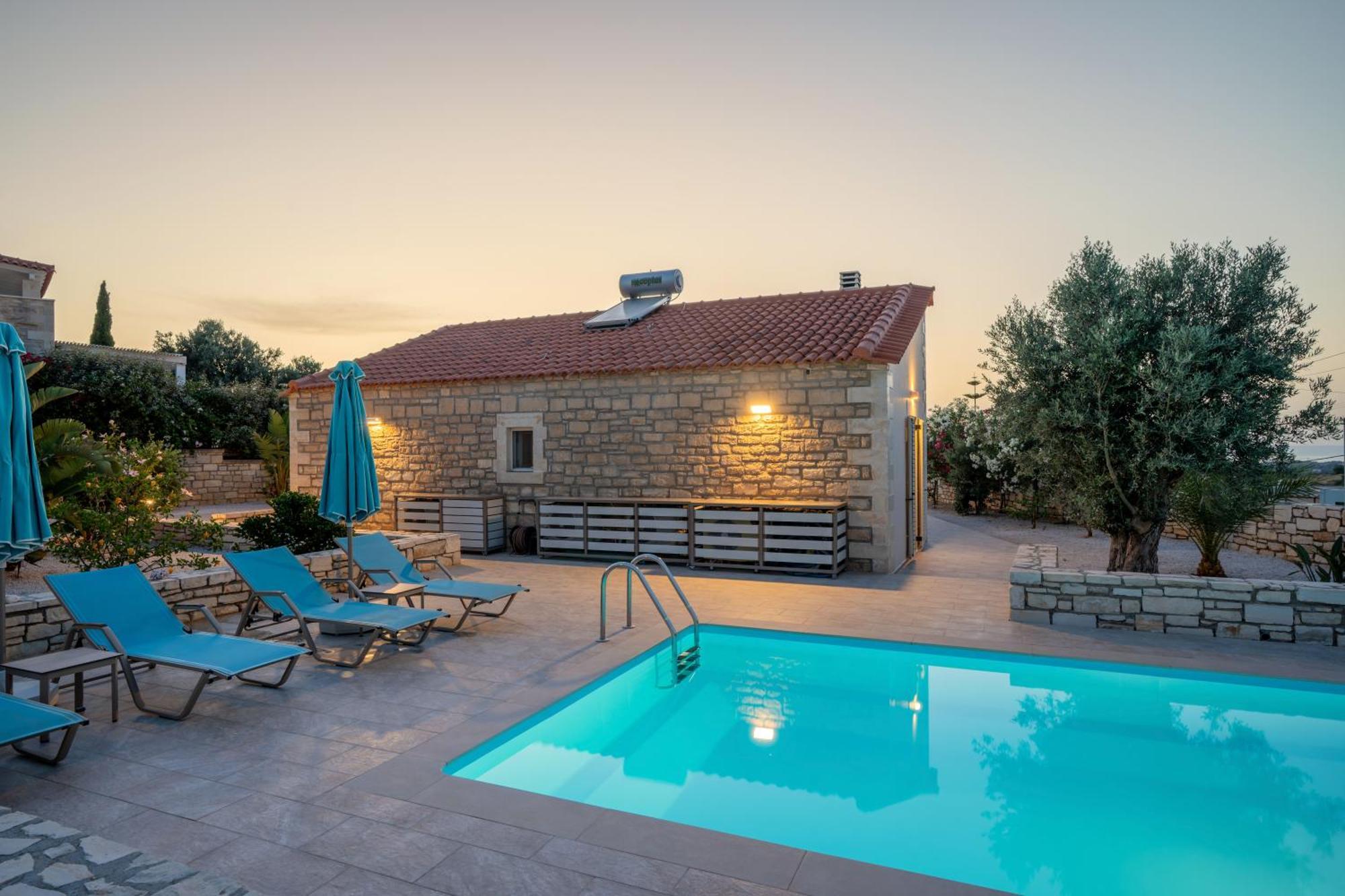 Villa Vasiliki Private Pool Erfoi Eksteriør billede